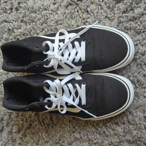 Black and White Vans Hightops 7.5 I've only worn them two times.